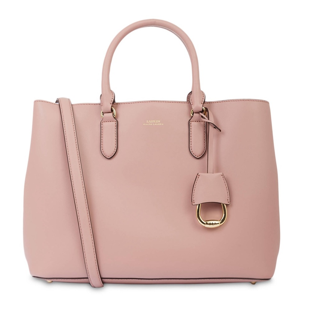 Lauren Ralph Lauren Marcy Bowling Bag | Rose Smoke